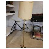 Vintage Brass Like Floor Lamp