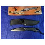 Hunters Choice Fixed Blade Knife With Sheath