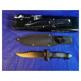 Seal Team Survival Knife With Sheath