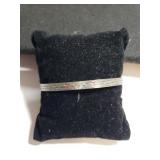 Ladies Sterling Silver Bangle Bracelet
