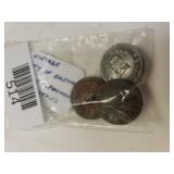 Vintage City Of Baltimore Buttons