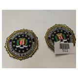 FBI Department Of Justice Patches
