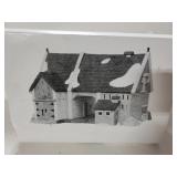 Department 56 Lighted Butter Tub Barn