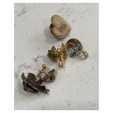 Assorted Vintage Angel Pins & Brooches