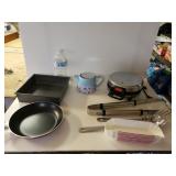 Mickey Mouse Waffle Maker, Frying Pan, Cake Pan,