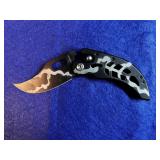 Zebra Spring Loaded Folding Knife