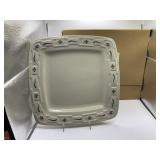 Longaberger Woven Traditions Blue Square Dinner