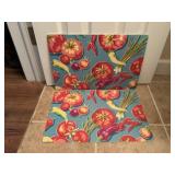 Longaberger Farmers Market Set Of 2 Placemats New