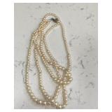 Vintage Multi-Strand Pearl Necklace