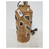 Mid Century Hanging Lamp, Signed