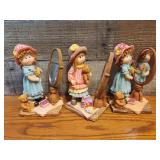 3 Little Girls and  Mirrors figures by K