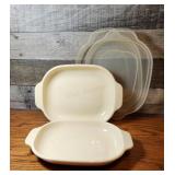 2 piece Rubbermaid Heatables microwave covered