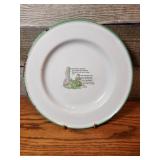 Antique enameled child