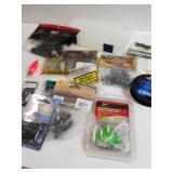 Assorted Fishing Lures, Line, Other