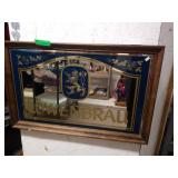Lowenbrau Mirror Sign