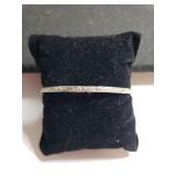 Ladies Narrow Bangle Bracelet