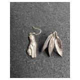(2) Random Sterling Earrings