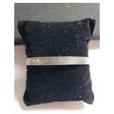 Ladies Sterling Silver Bangle Bracelet