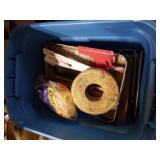 Tote With Painting Items & More