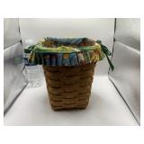 Longaberger Medium Spoon Basket With Liner And