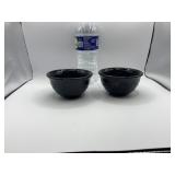 Longaberger Set Of 2 Woven Traditions Ebony