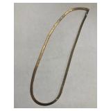 Sterling Silver Gold Tone Necklace