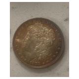 1878 CC Toned Morgan Hobo Token (Unverified)