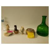 Decorative Colored Trinket Dish, Made In Italy,