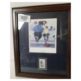 Norman Rockwell The Runaway Picture With Stamp