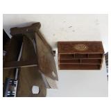 Magazine Rack, Wooden Mail Organizer