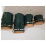 Green Canister Set