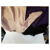 Eddie Bauer Sz L, XL Black/purple Sweaters