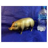 Vintage Brass Piggy Bank Made in India