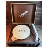 Vintage Portable Record Player (Works)
