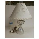 Clear Glass Table Lamp