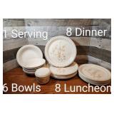 "China Blossom" Cornerstone dishes by CORNING 34