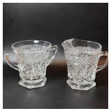 Vintage Imperial Glass Co. "Cape Cod" clear sugar