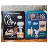 McCoy and  Milk Glass Collectors books. Hardback.