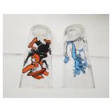 Road Runner & Beaky Buzzard Glassware E