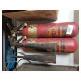 Pair Of Vintage Apco Fire Extinguishers