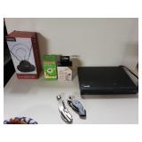 Sanyo DVD Player, City Antena, Light Bulb, Surge