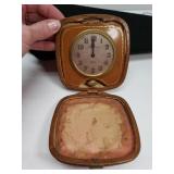 Waltham 8 Days Dresser Clock - Some Damage To