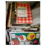 Large Assortment Of Cookbooks And Novels By