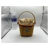 Longaberger Sweetheart Red Love Notes Basket,