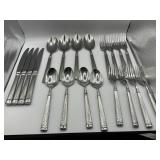 Stainless Steel Cambridge Flatware Set Of 20