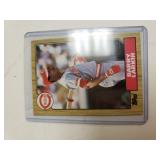 Hall Of Fame Barry Larkin 1987 Topps Baseball
