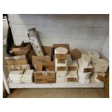 Large Lot Of 25 Ceramic Molds To Include Duncan,