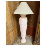 Large Terra Cota Floor Lamp