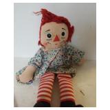 Vintage Raggedy Ann Doll