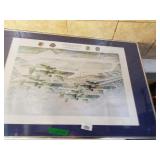 Bringing Home The Bacon Signed Military Picture